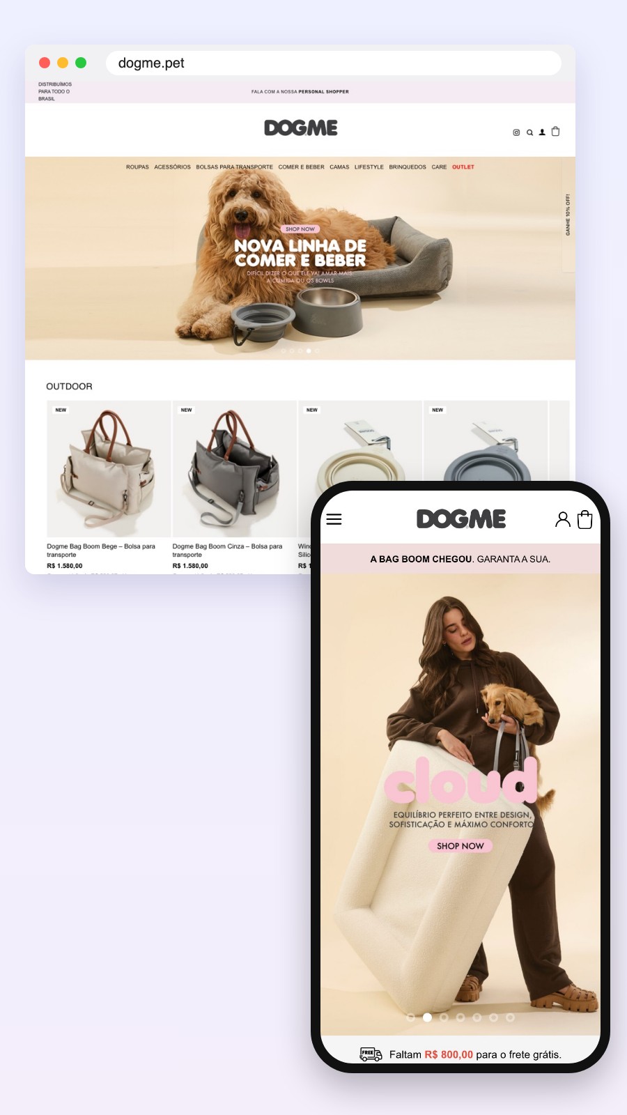 Dogme: loja virtual