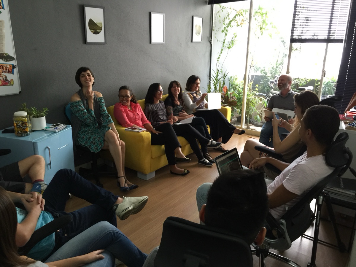 Reunião da equipe, 2015