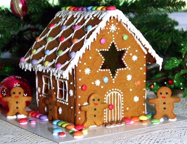 Ideias de conteúdo para postar no natal nas redes sociais, casa de biscoito de gengibre