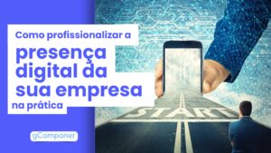 profissionalizar a presença online da empresa