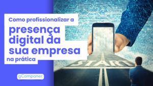 profissionalizar a presença online da empresa