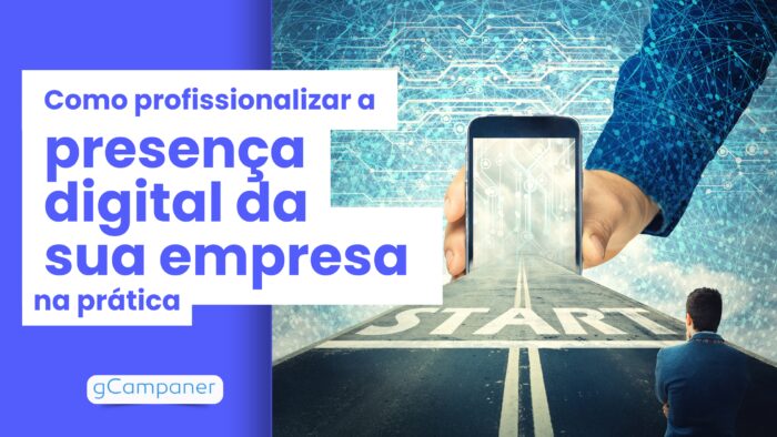 profissionalizar a presença online da empresa